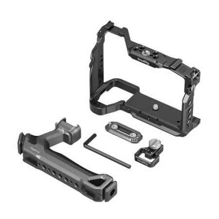 SmallRig 6027 - zestaw HawkLock (klatka, uchwyt górny, zacisk kabla HDMI) do Sony Alpha 7 V / 7R V / 7 IV - zawartość zestawu